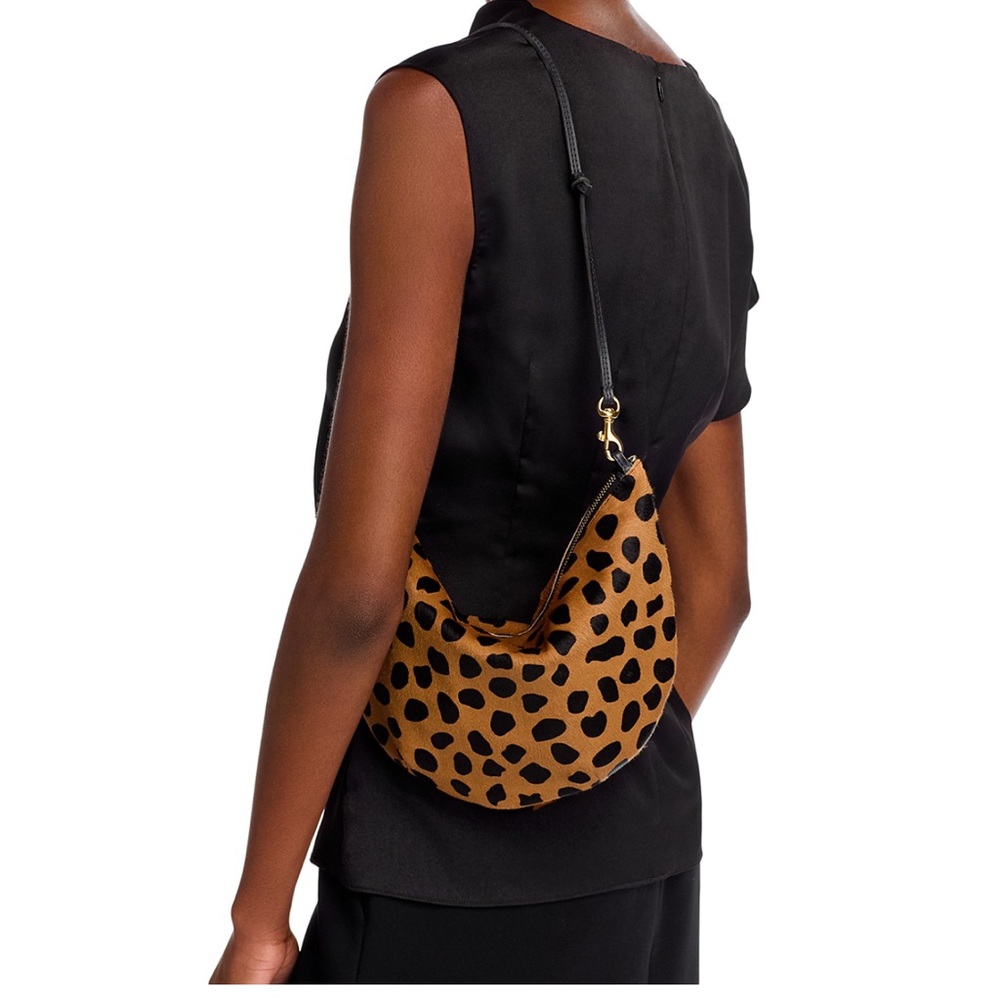 nwt clare v lune leopard print bag - Picture 3 of 9